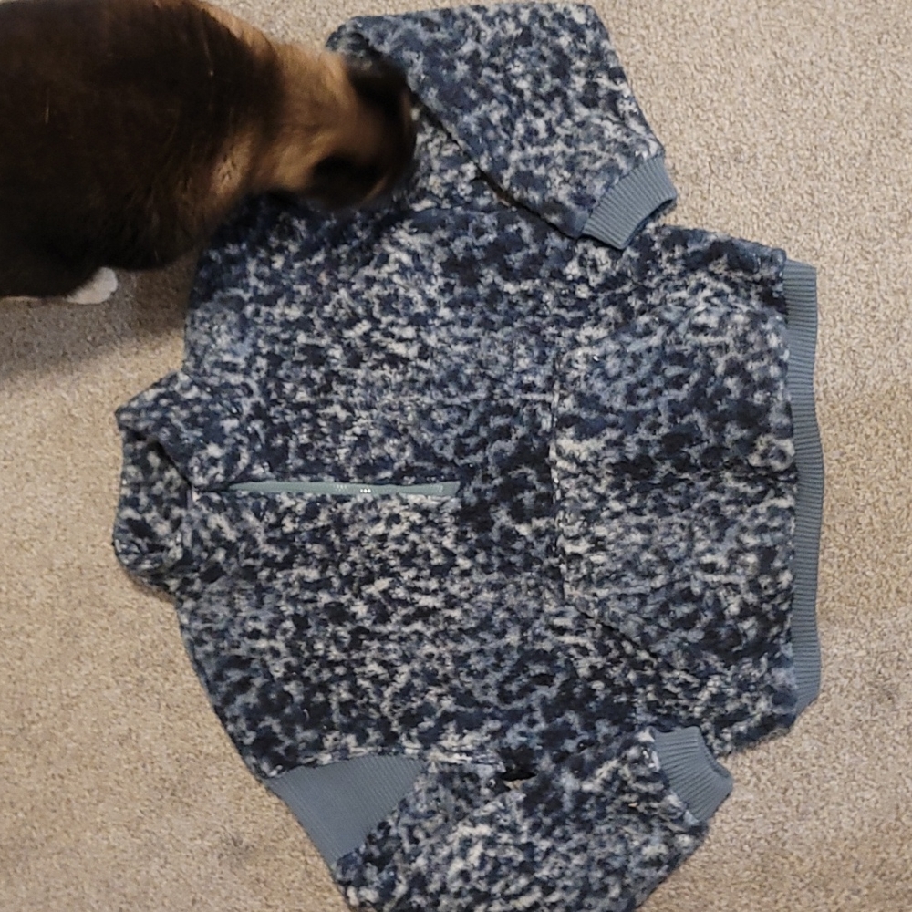 Joy Lab Fuzzy Quarter Zip